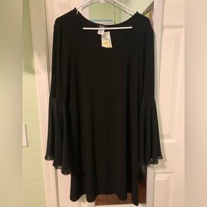 MSK Polyester Black Dress